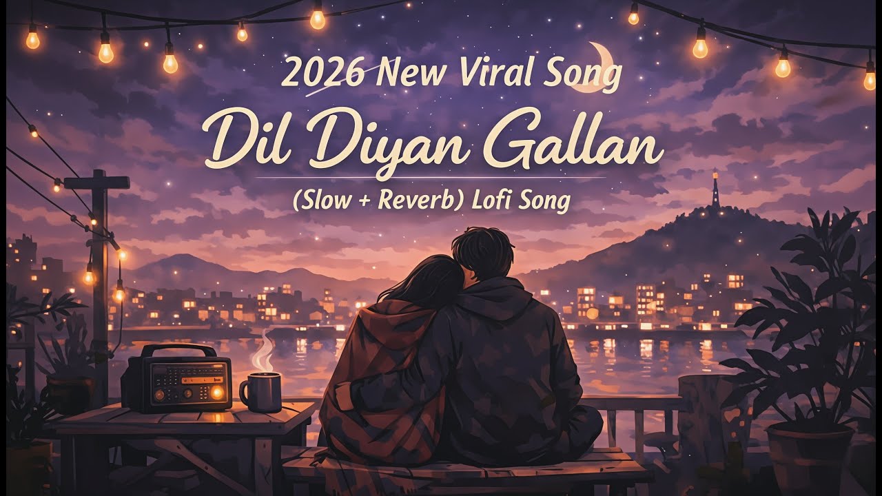 Dil Diyan Gallan ❤️ | Romantic Love Song | Slow + Reverb | Bollywood Lofi Vibes 🎧✨