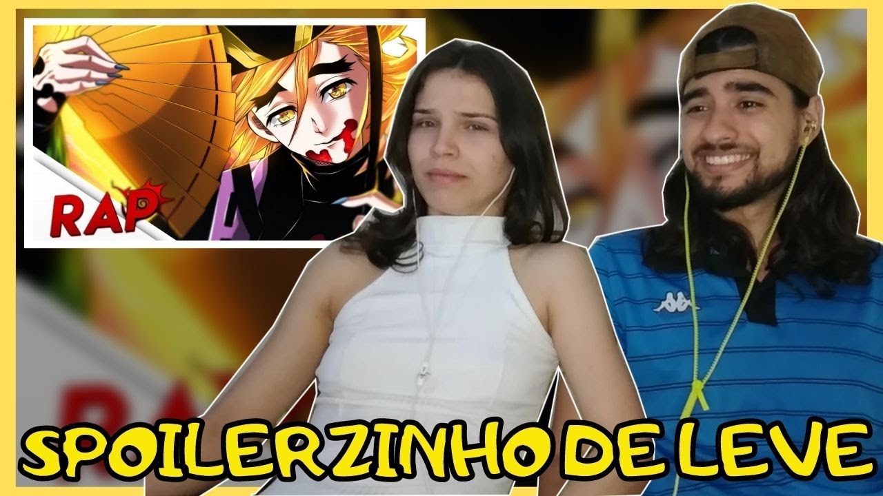 REACT Rap do Douma (Kimetsu no Yaiba) | Inferno de Gelo | Sting Feat. Akashi Cruz | (Bora Reagir)