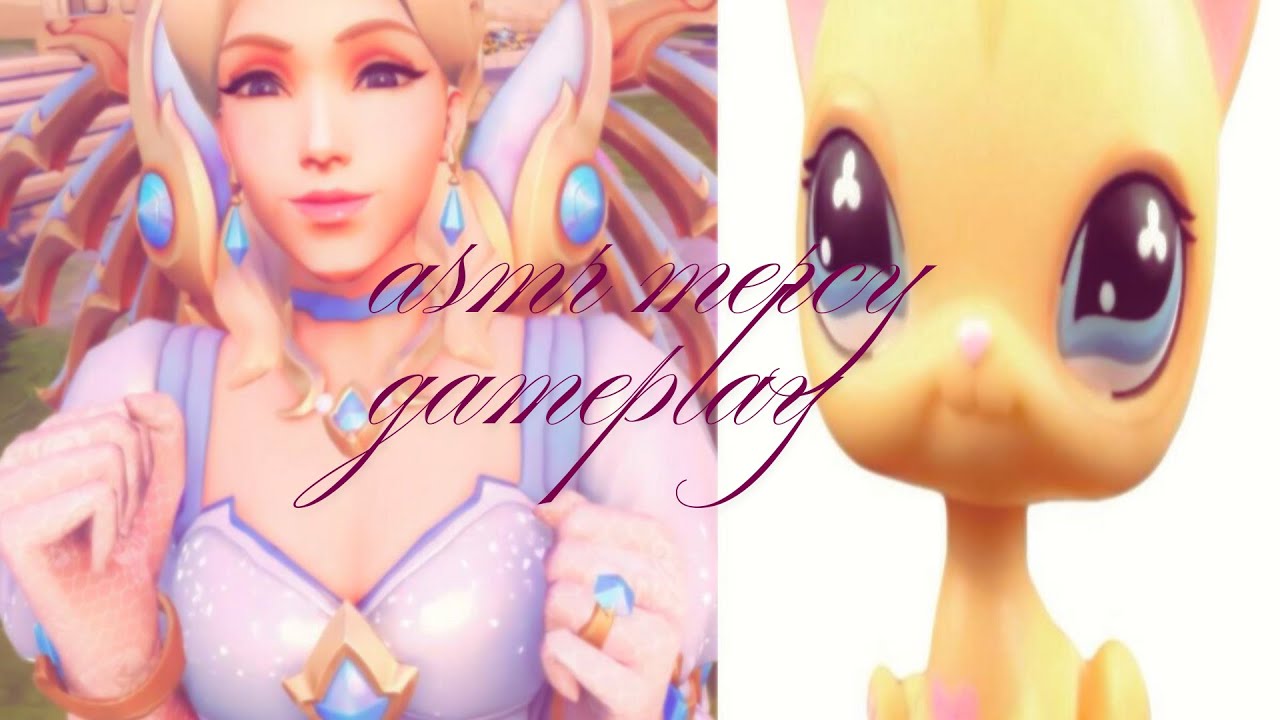 asmr mercy gameplay + whisper ramble! · · ─ ·ʚɞ· ─ · ·