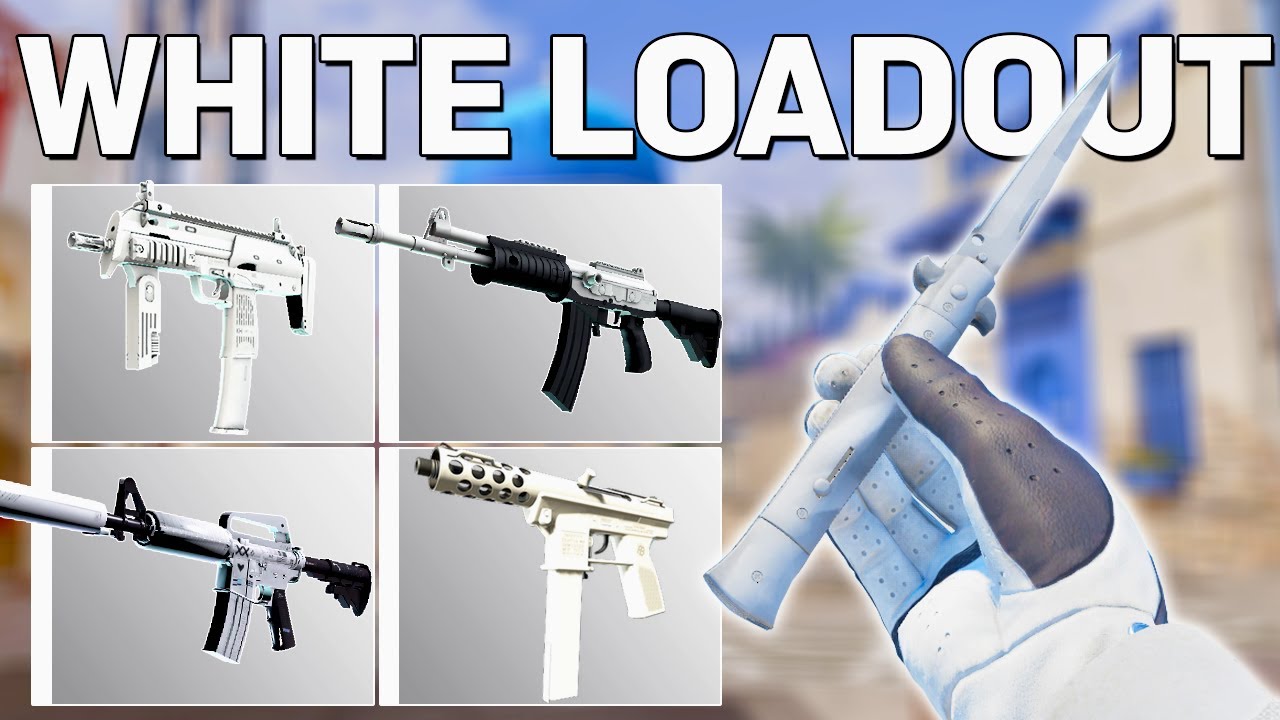 This Best BUDGET WHITE Themed CS2 Inventory!