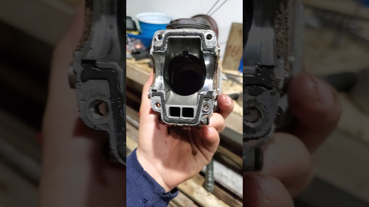 Husqvarna 435 muffler mod part 2