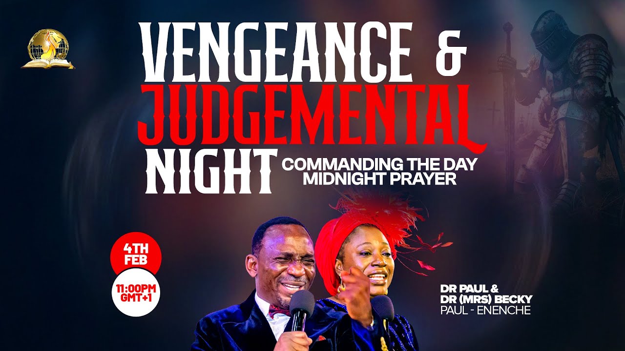 COMMANDING THE DAY MIDNIGHT PRAYER REBROADCAST || VENGEANCE & JUDGEMENTAL NIGHT || 05-02-2026