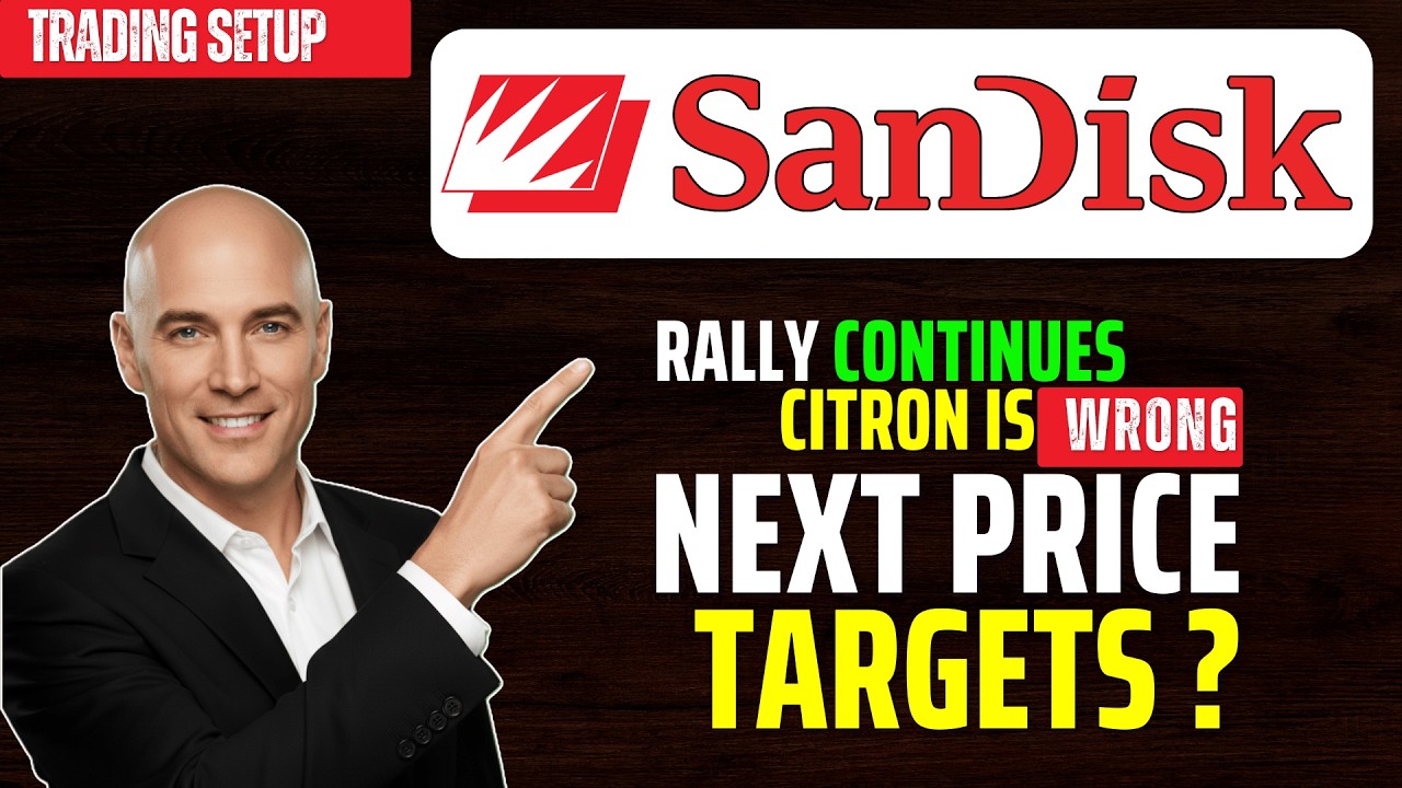Sandisk Stock's BULLISH RALLY is Intact | Citron is WRONG - SNDK's Next Week's Price Target?