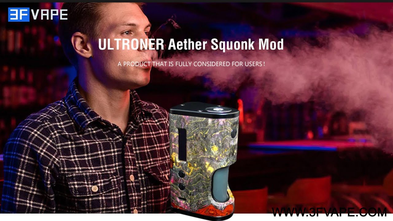 ULTRONER Aether Squonker 80W TC Mod