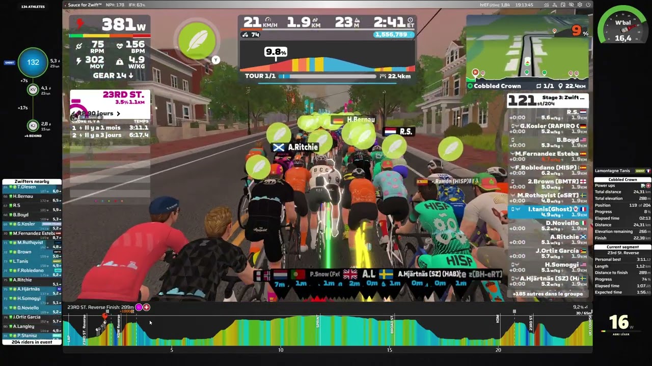 ZWIFT/Stage 3: Zwift Games: Cobbled Crown/Cobbled Crown/24km/2026 03 03