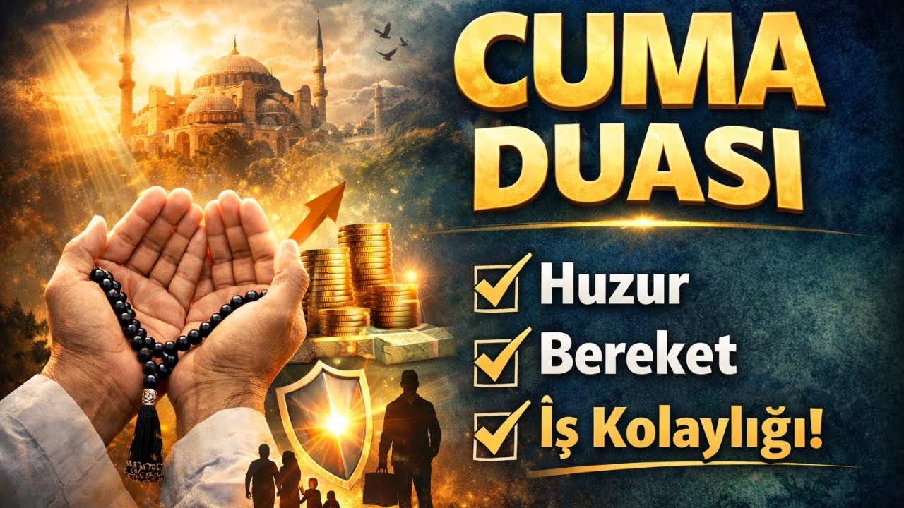 Cuma Günü İçin Özel Dua | Kalbi Sakinleştiren, Hayatı Kolaylaştıran