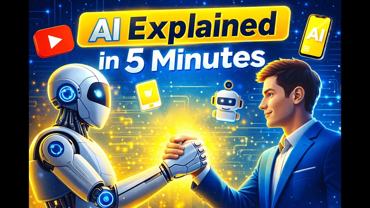 What is AI? Explained in 5 Minutes for Beginners | Simple AI Explanation