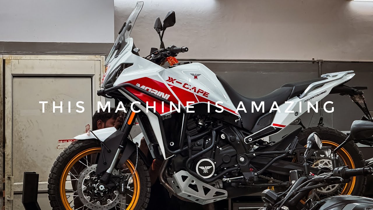 Ride Impressions 😍 of Moto Morini XCape 650X | Installed crash guards 💪