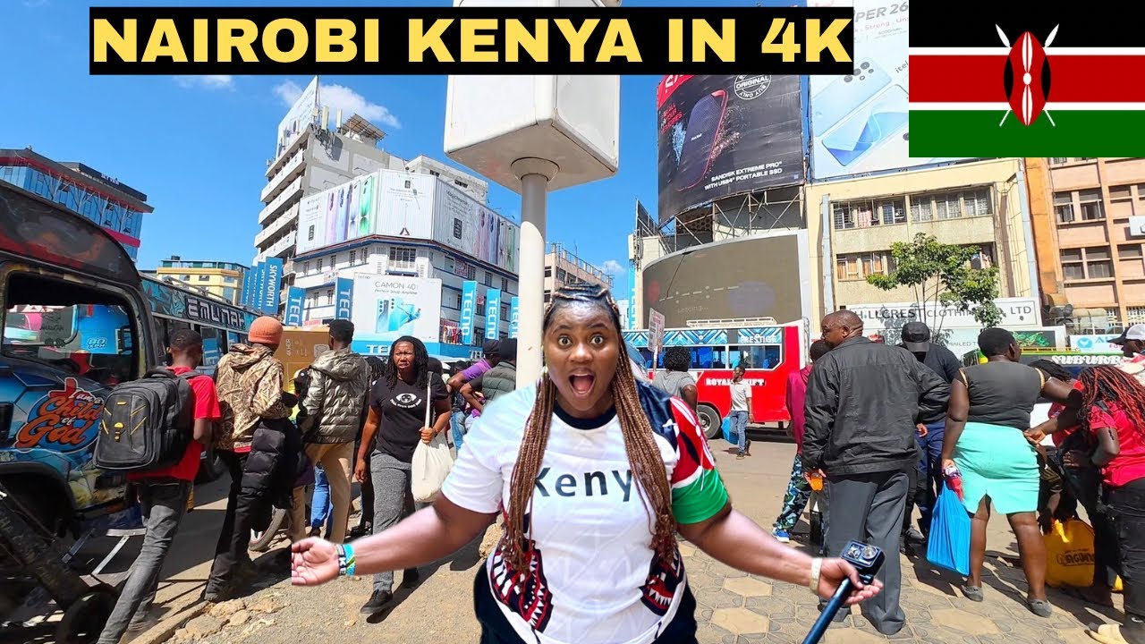 SHOCKING : Downtown Nairobi Kenya in 2026 is not what I expected 🇰🇪