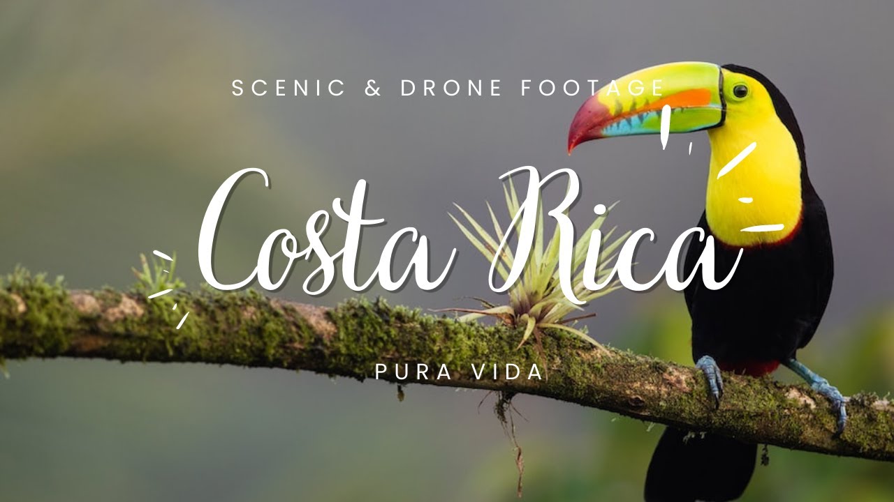Costa Rica 4K Scenic & Drone Footage - La Fortuna, Jaco, & Manuel Antonio