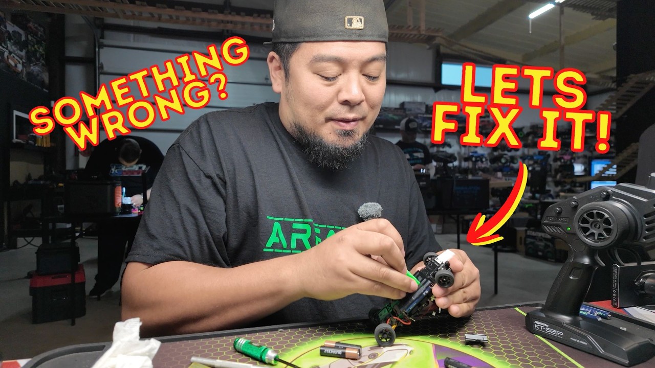 LETS TROUBLESHOOT CUSTOMERS RC CARS! WHY IS HIS CAR SO SLOW?!?