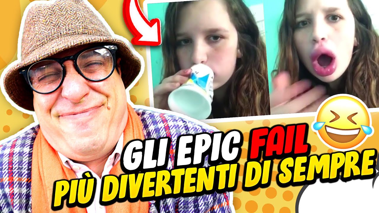 REAZIONE agli EPIC FAIL più DIVERTENTI 😂