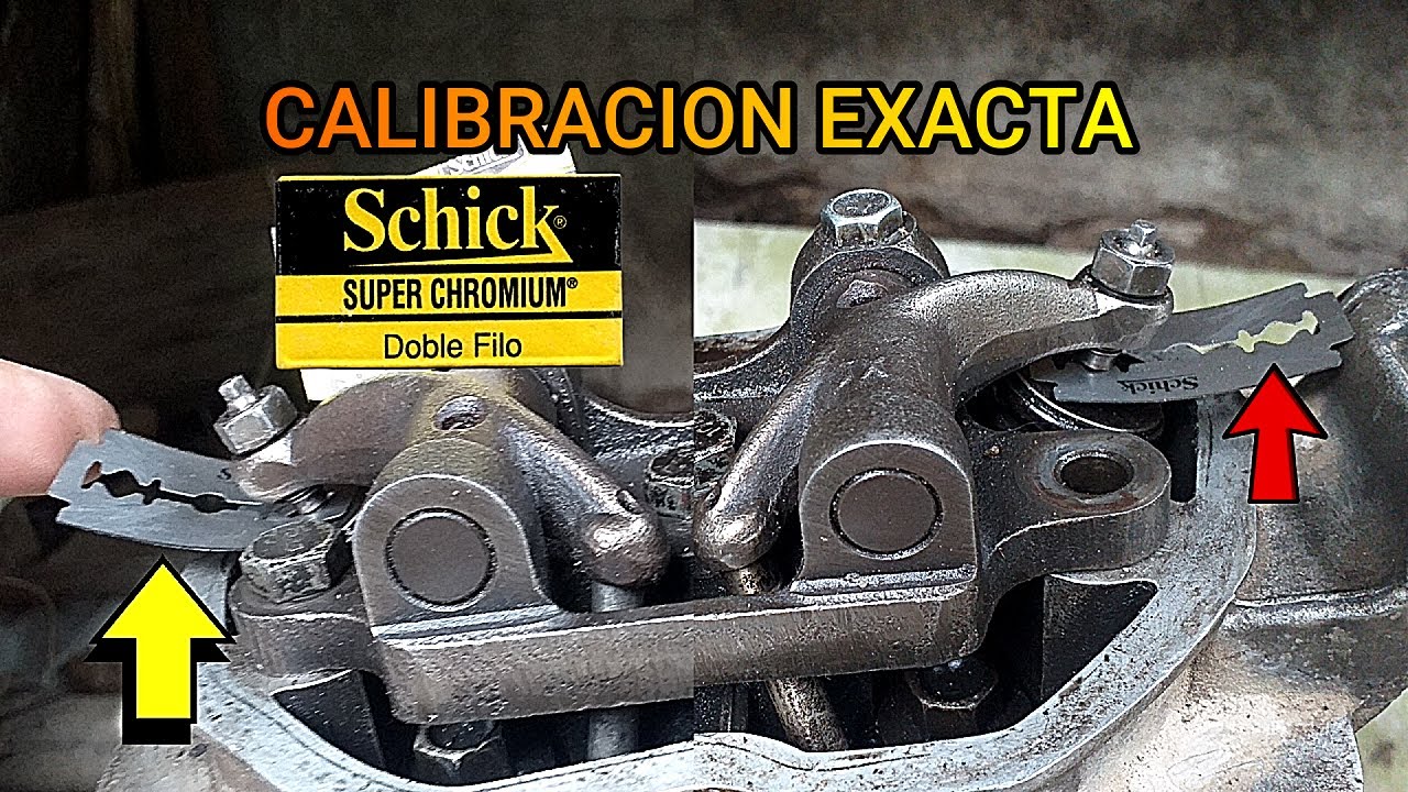 Como Calibrar las válvulas de mi Moto (Calibración Exacta)
