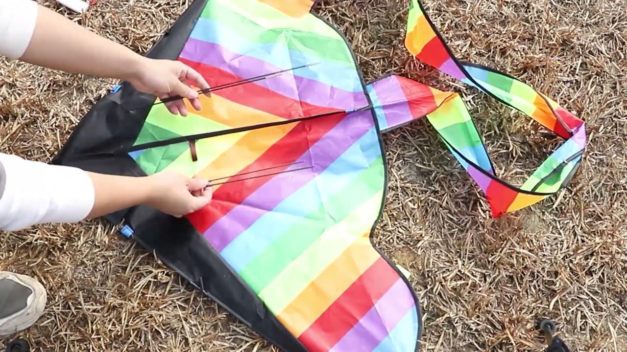 TOY Life Kites for Kids Easy to Fly - Large Rainbow Delta Kite and 2 Giant Octopus Kite