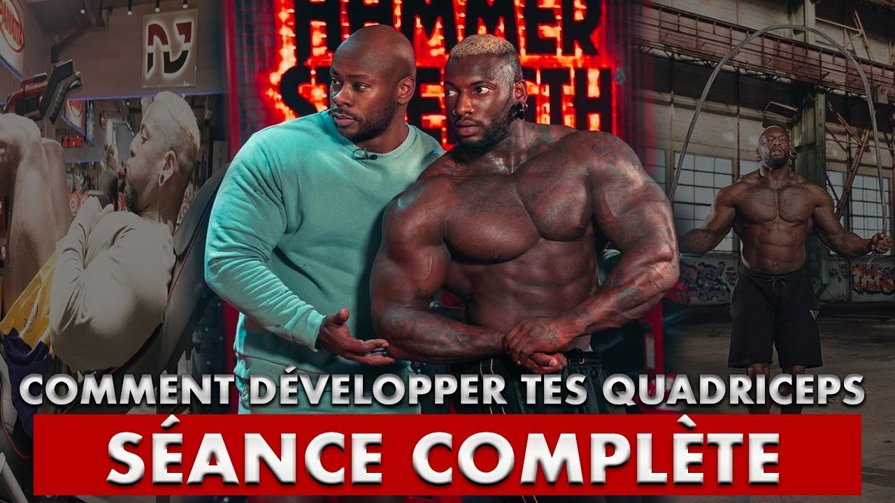 COMMENT DÉVELOPPER TES QUADRICEPS