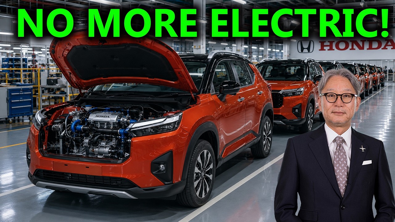 Новый гибридный двигатель Honda перевернет рынок электромобилей в 2026 году, подтвердил гендиректор!