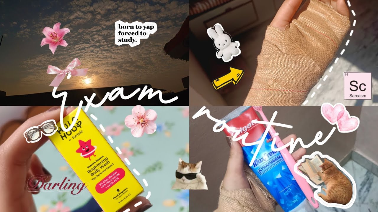 Exam routine✨ | Beyourself_11. 