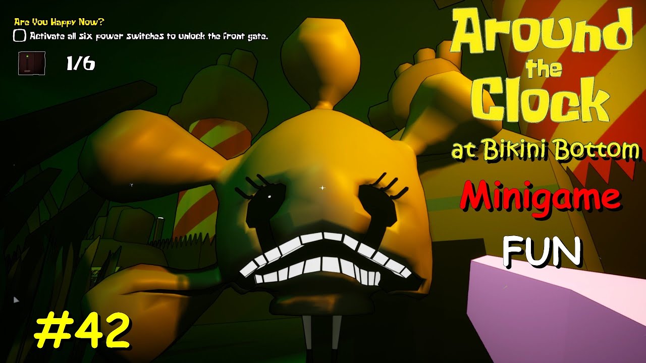 Around the Clock at Bikini Bottom (V1.1.0 Anniversary Update) #42 Fun Minigame