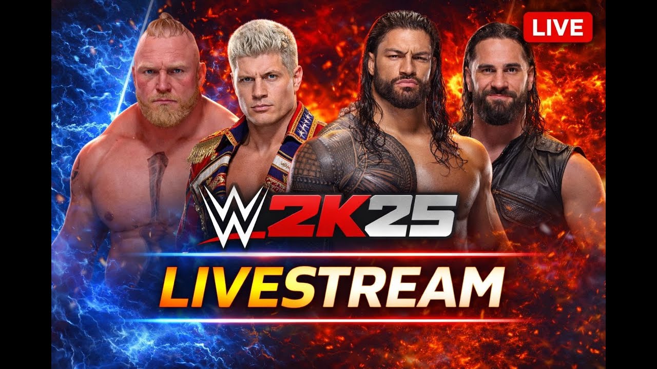 WWE 2K25 LIVE 🔥 Dream Matches & Extreme Rules Gameplay (PC)