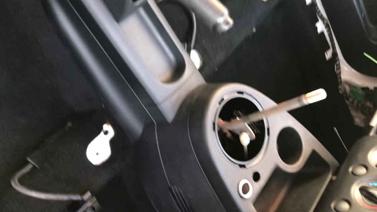 Fiesta mk6 how to remove centre console