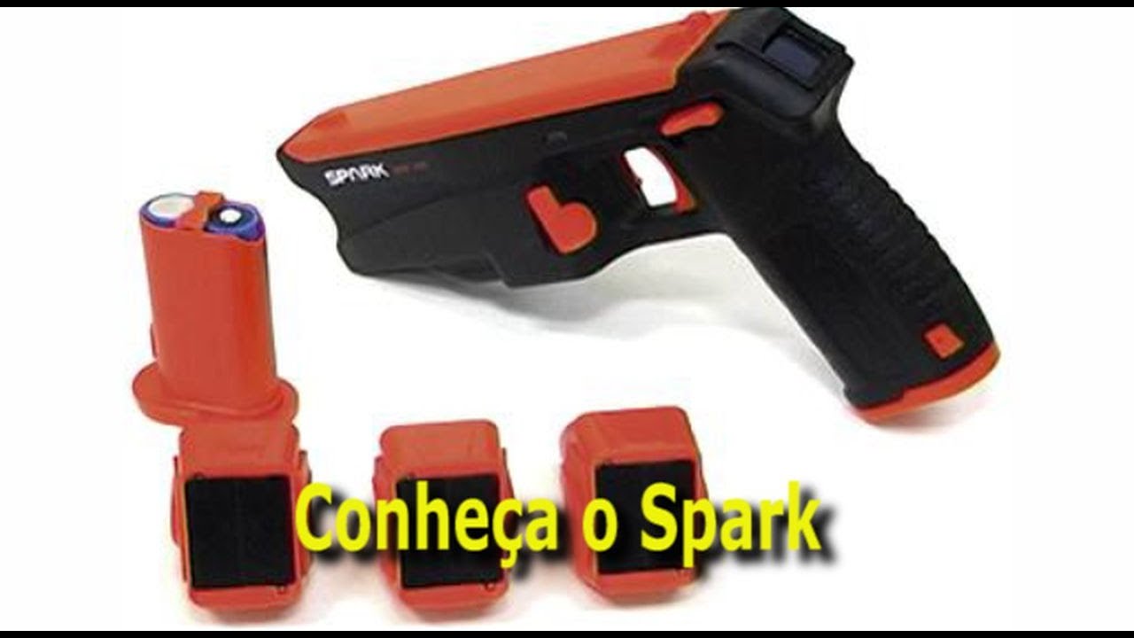 SPARK - ARMA DE CHOQUE - DEMONSTRAÇÃO, Taser Brasileira