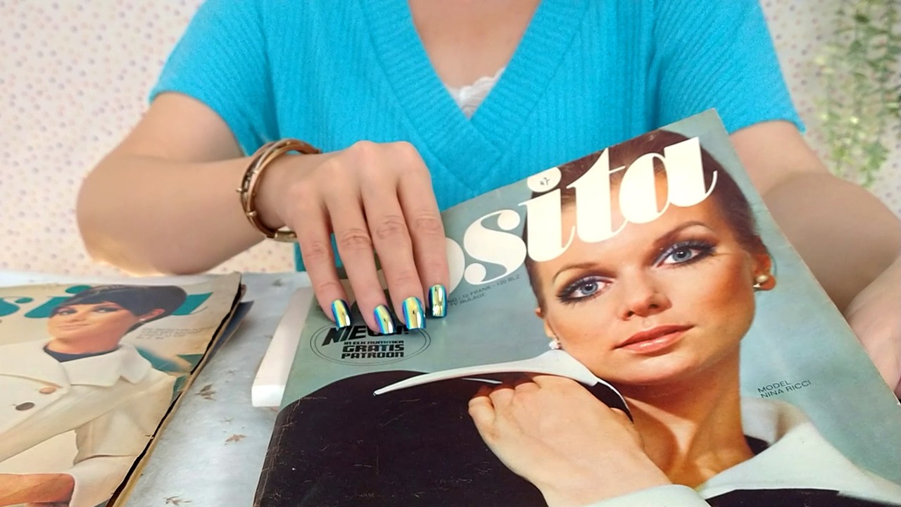 ASMR Time Capsule Page Turning (1960s Magazines) • No Talking