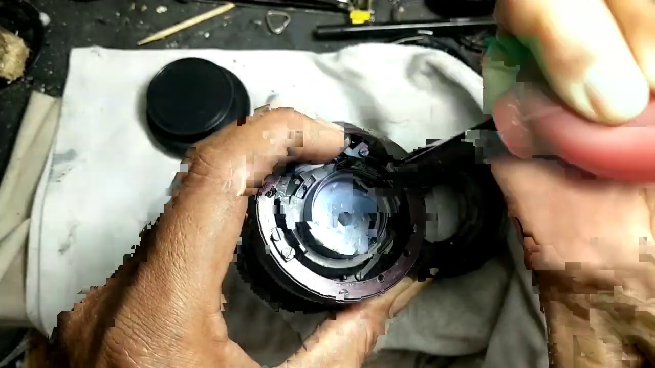 Carl Zeiss Jena DDR 135mm F3.5 Diafragma Struk