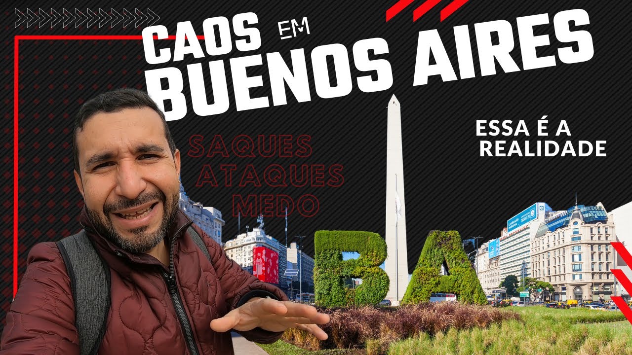 CAOS EM BUENOS AIRES (QUAL A REALIDADE?) - Est&aacute; tendo saques pelas ruas de Buenos Aires?