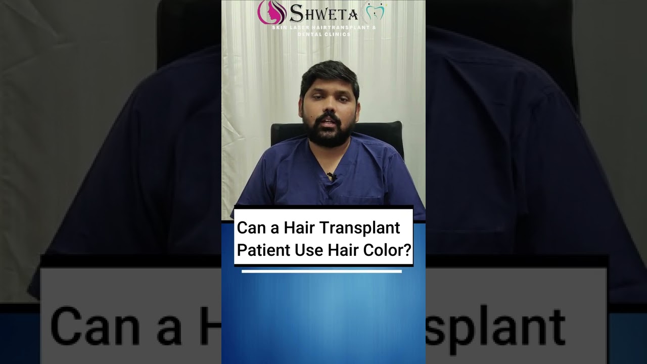 Can A Hair Transplant Patient Use Hair Color? | #Shorts #Youtubeshorts #hairtransplant