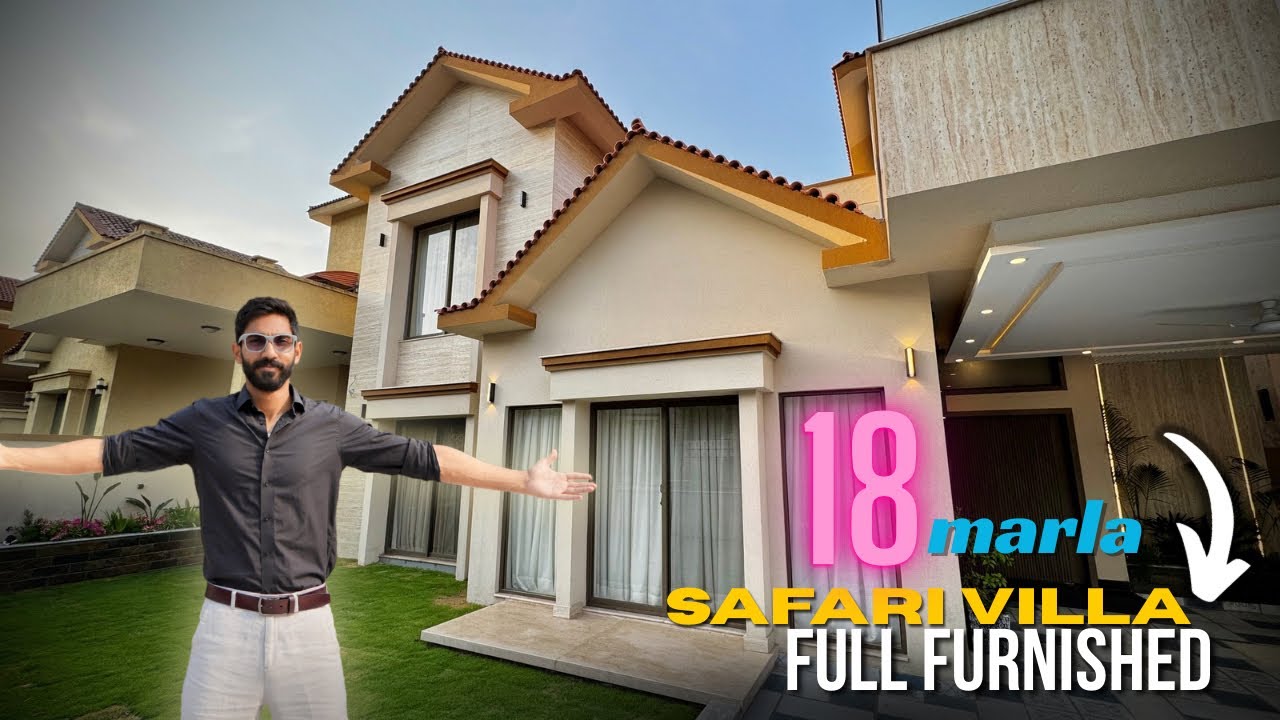 Fully-Furnished 18 Marla Amazing Safari-Villa For Sale in Bahria Islamabad