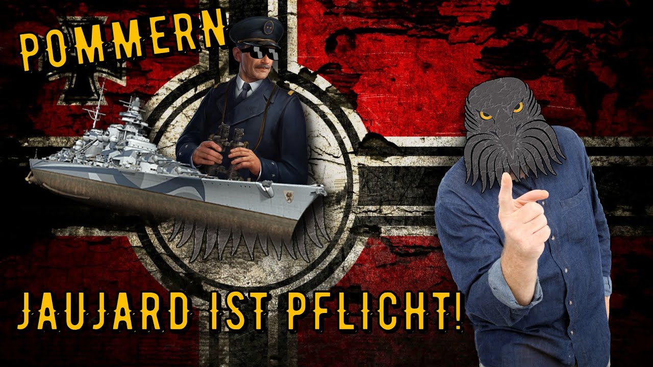 World of Warships Legends - POMMERN - Tier 8 - JAUJARD ist Pflicht! [deutsch/ gameplay]