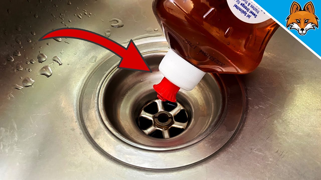 GEHEIMER Klempnertrick: Verstopften Abfluss in SEKUNDEN befreien 💥 (Extrem einfach) 🤯