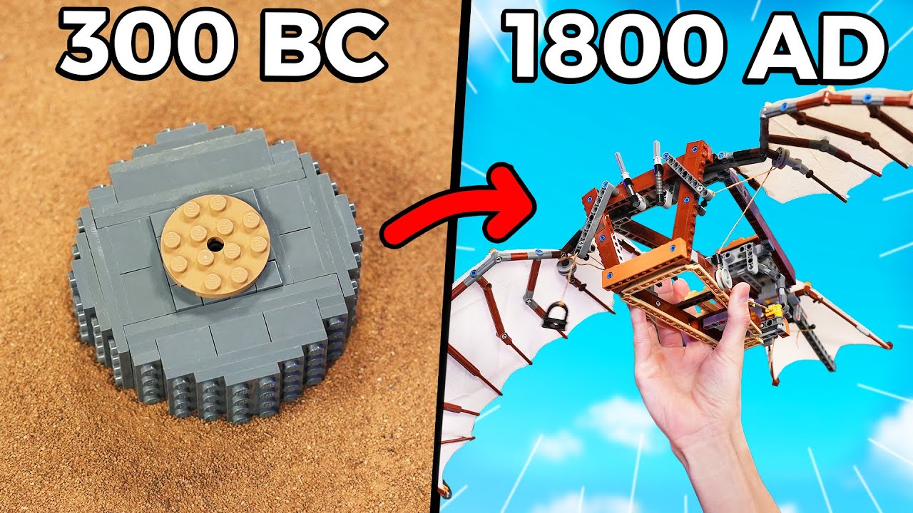 I Built ANCIENT Inventions in LEGO!