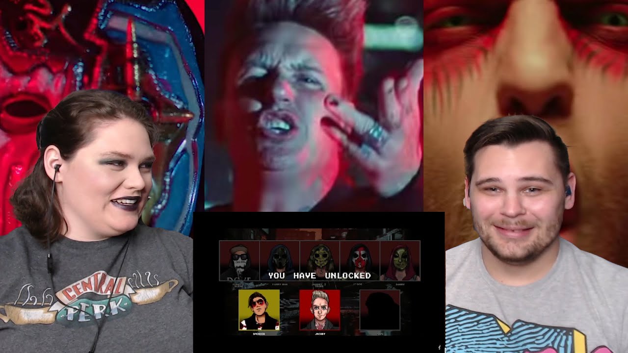 COUPLE REACTS // Hollywood Undead - Heart Of A Champion feat. Papa Roach & Ice Nine Kills