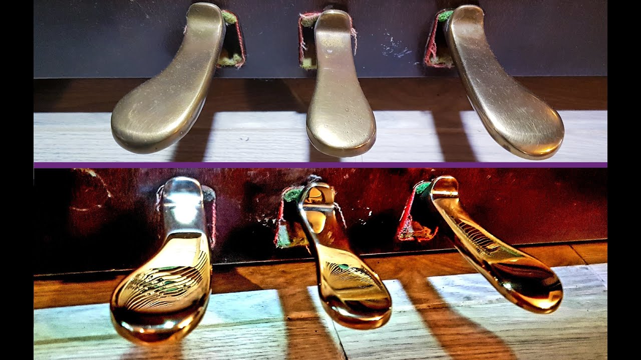 How to Polish a Old Piano Pedals