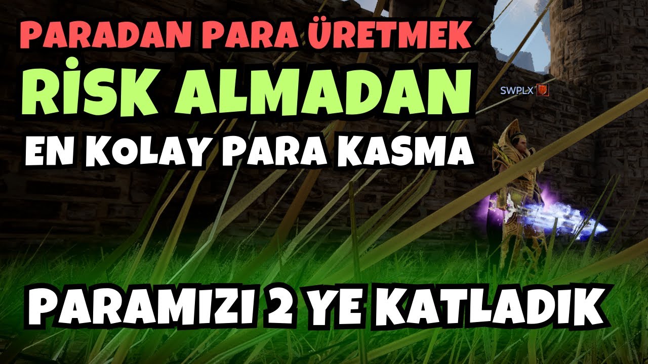 RISE ONLINE | O POTU ÜRETEREK PARADAN PARA ÜRETTİK | RİSKSİZ PARAYI İKİYE KATLAMAK MÜMKÜN