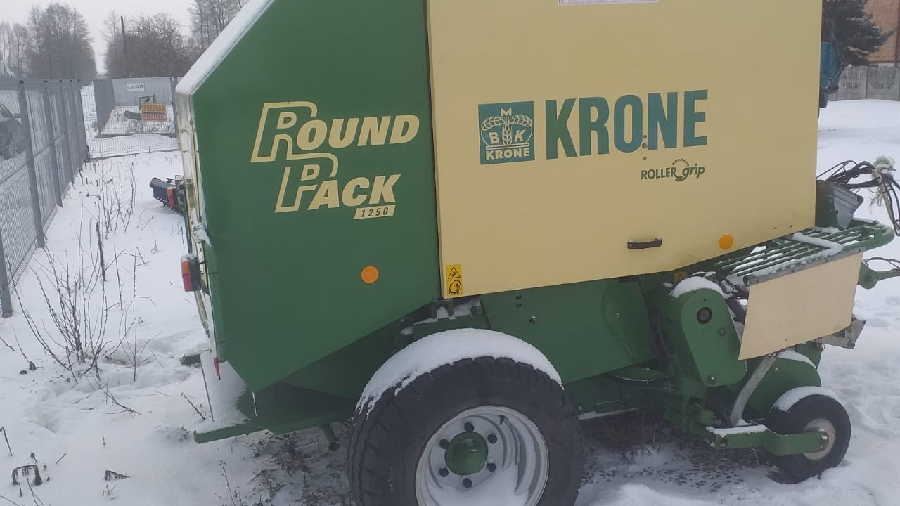 Пресс-подборщик Krone Round Pack 1250 | Прокрутка