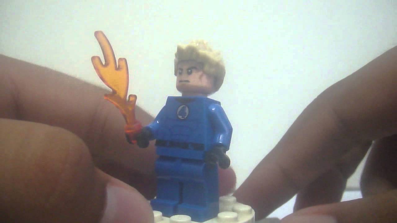 Lego Decool Human Torch Minifigure Unboxing And Review.