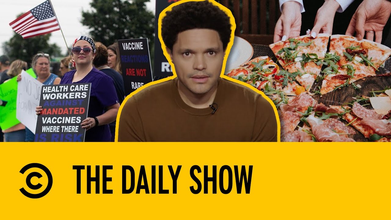 Nurses Resign Amid Mandatory Covid Vaccinations | The Daily Show With Trevor Noah