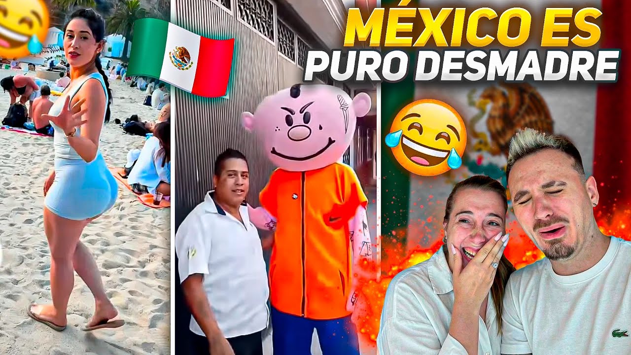 Los MEXICANOS son PURO DESMADRE 🇲🇽 IMPOSIBLE NO REÍR 😂 **solo en México**