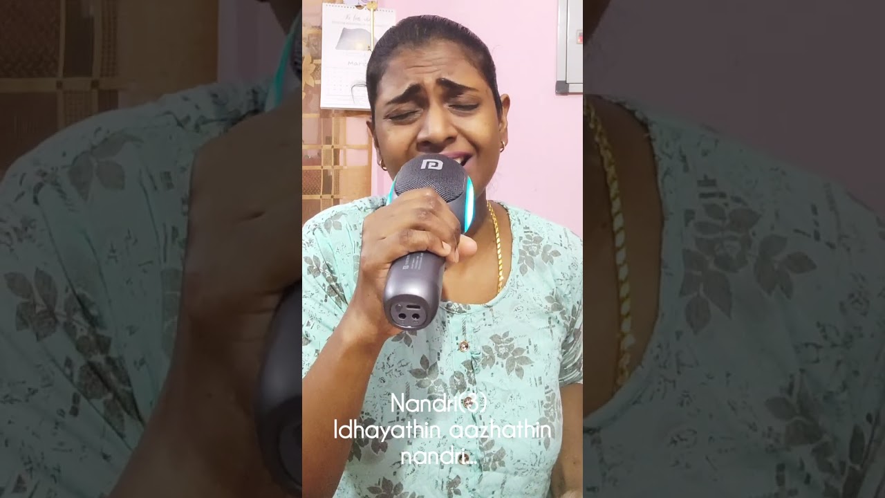 karaoke song of Karuvinilae-Jasmin Faith..#tamilchristiansong#karaoke#karaokesongs #christiansongs