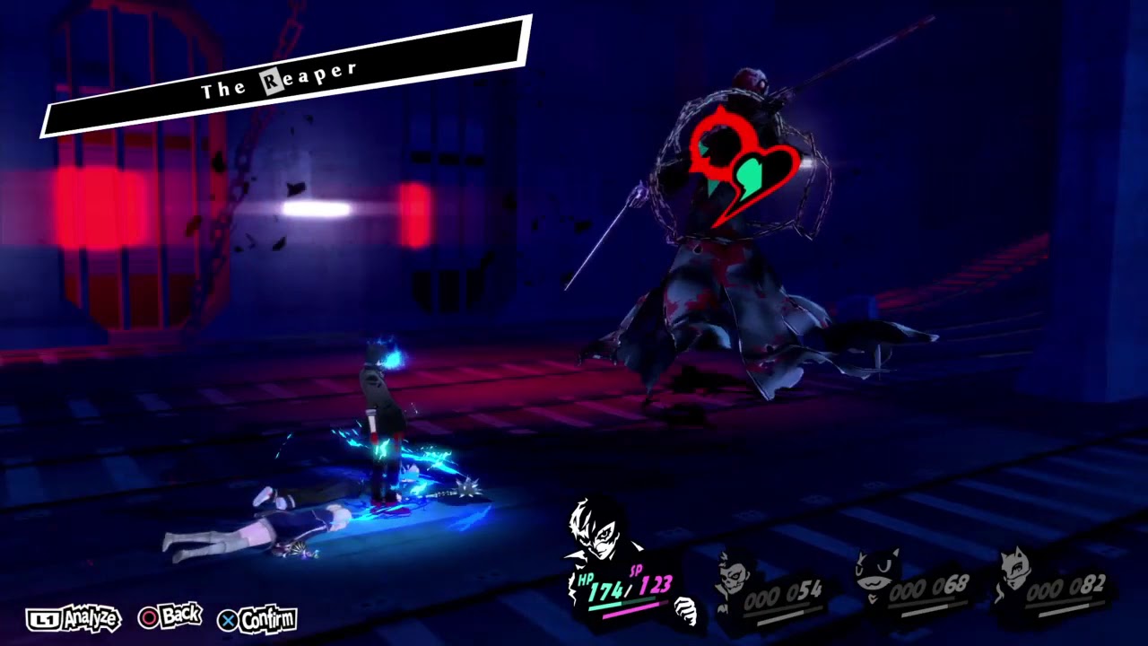 Persona 5 Royal Low Level Reaper Kill (DLC Persona)