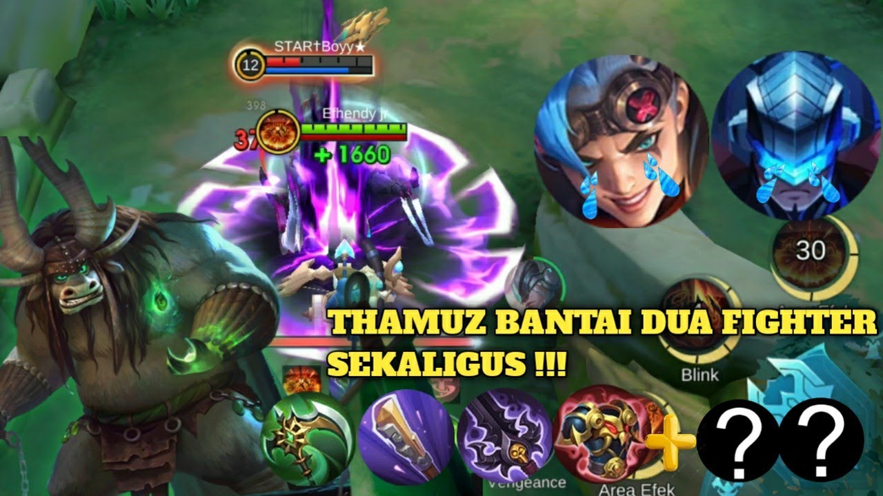 PAKAI BUILD INI THAMUZ BANTAI X.BORG DAN ALPHA ‼️ GAMEPLAY TOP GLOBAL THAMUZ - MLBB