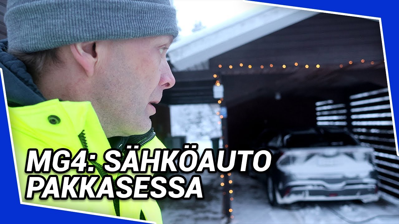MG4: miten sähköauto toimii kovilla pakkasilla?