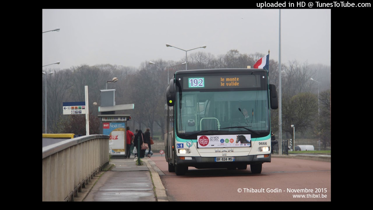 RATP | MAN Lion’s City A37 (NL253) EEV Voith #9666 | Full Kickdown