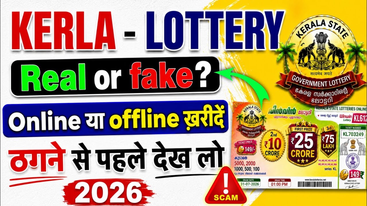 How to buy Kerala lottery tickets / Is Kerala Daily Push real or fake? / Kerala lottery results