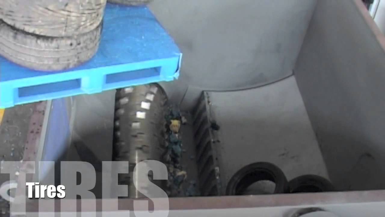 Virtus Equipment Heavy Duty Shredder Tire Shredding