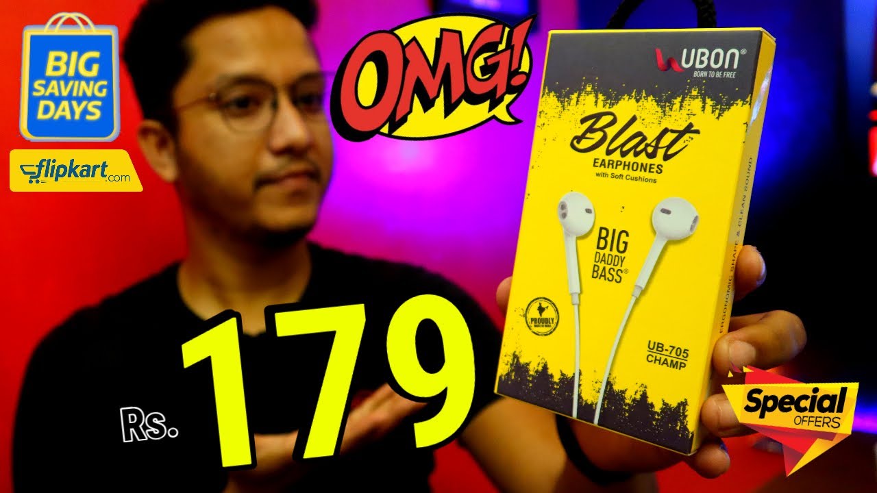 Best Budget Wired Earphone | Ubon BLAST UB-705 Wired Headset | HINDI | Data Dock