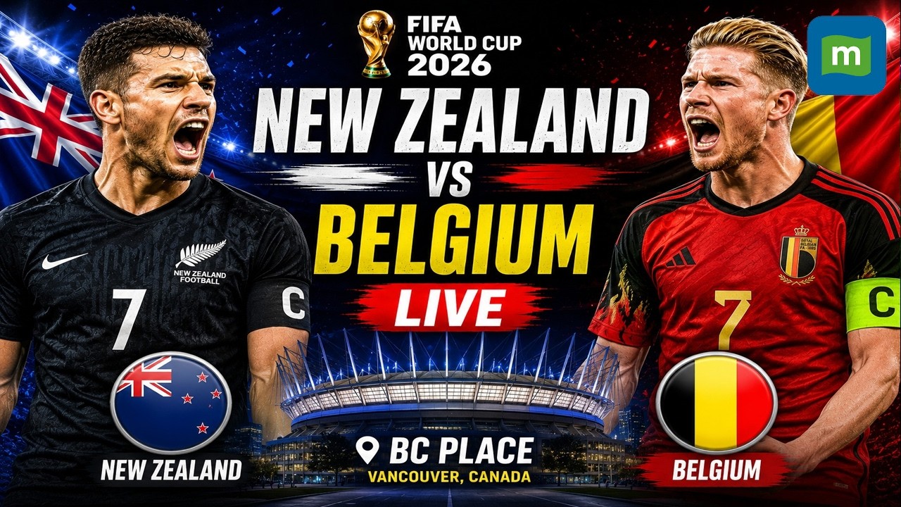 Belgium vs New Zealand LIVE:FIFA World Cup 2026 | BEL vs NZL | FIFA World Cup 2026 LIVE Match | N18G