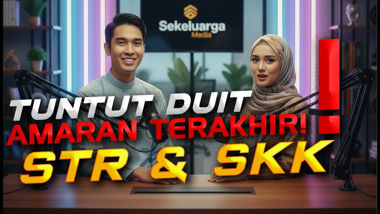 AMARAN TERAKHIR! Tuntut Duit STR & SKK 2025 Sebelum 31 Januari 2026